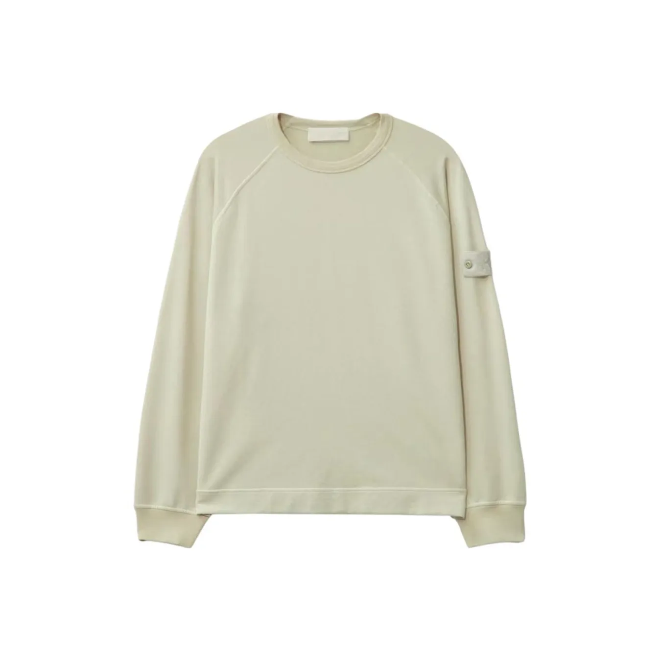 STONE ISLAND Ghost Logo Patch Crewneck Sweatshirt