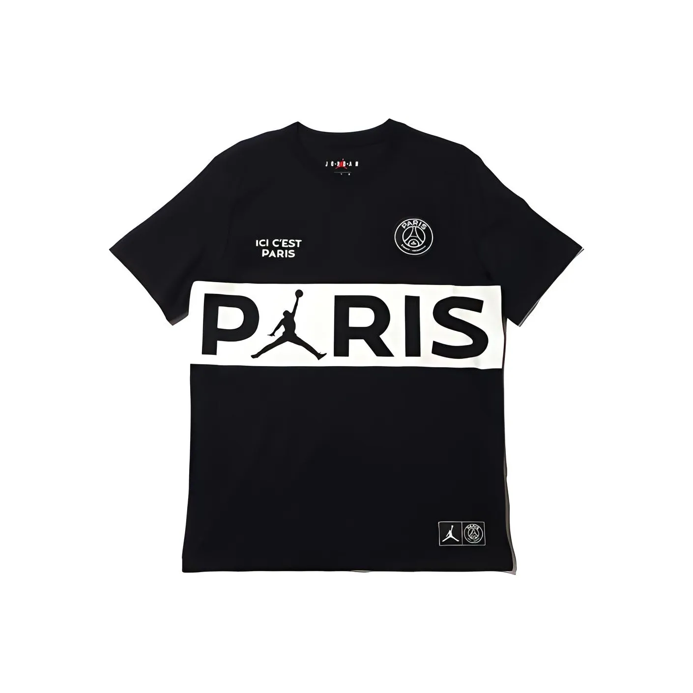 Jordan X PSG T-Shirt Мужской Черный