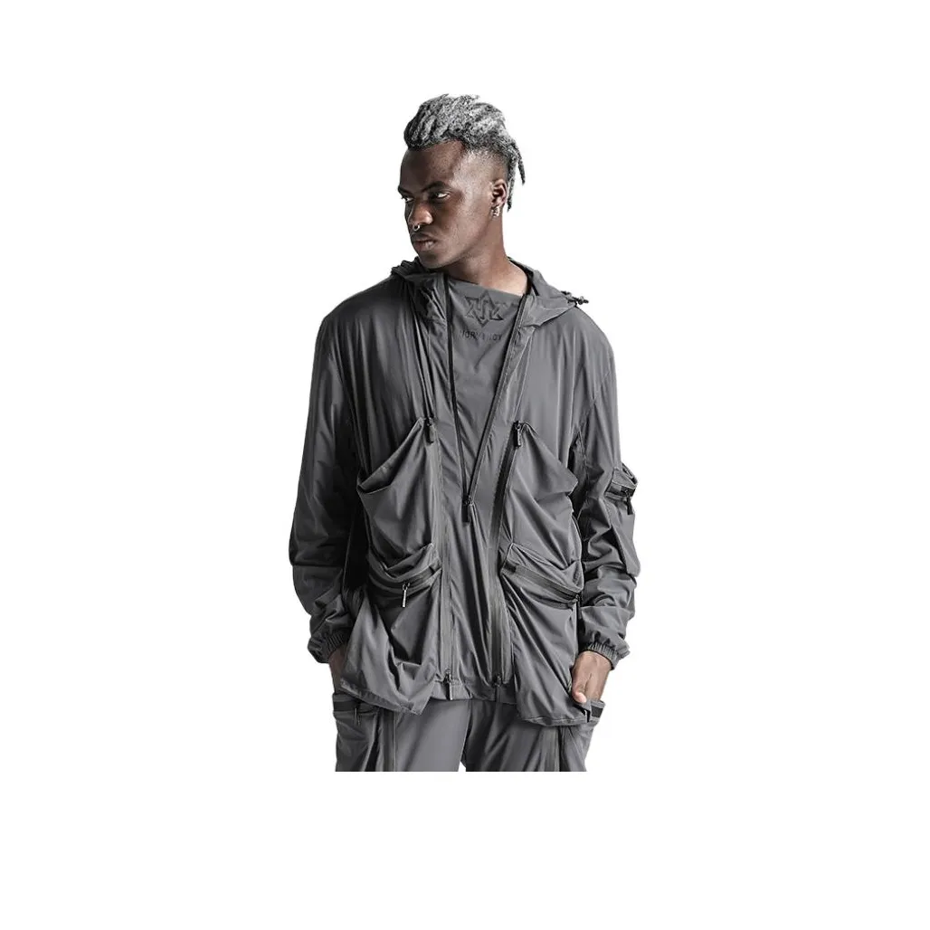 NORVINCY Outdoor Windproof Sports Trendy Cycling Tactical Jacket Men's