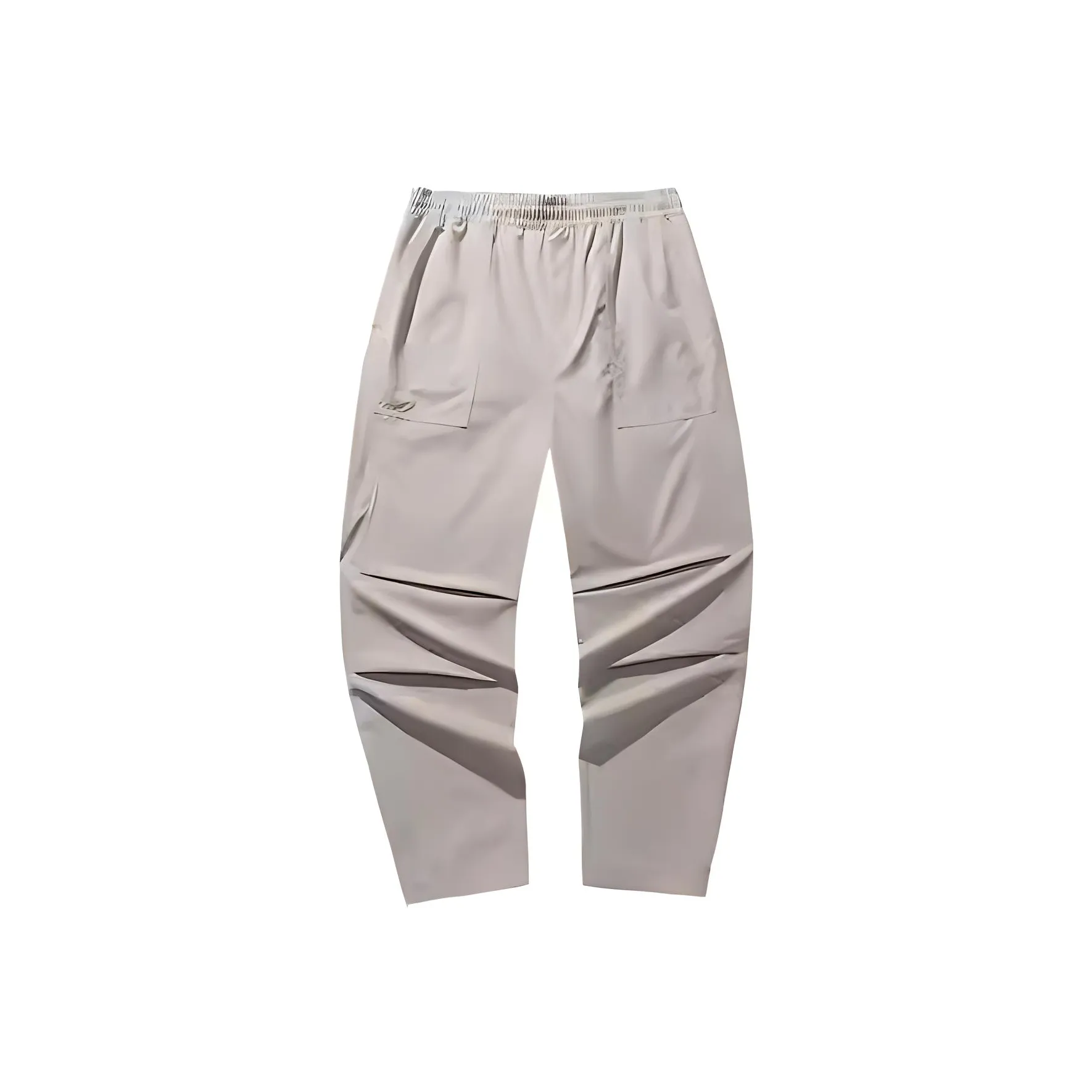 Anta Earthy Shell 2.0 Outdoor Collection Knitted Sweatpants Men's Cyan Smoke Gray