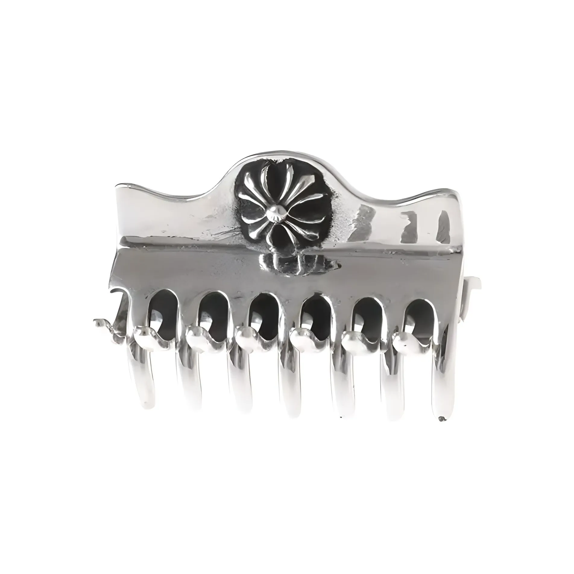Chrome Hearts Hair Clips Women's Silver