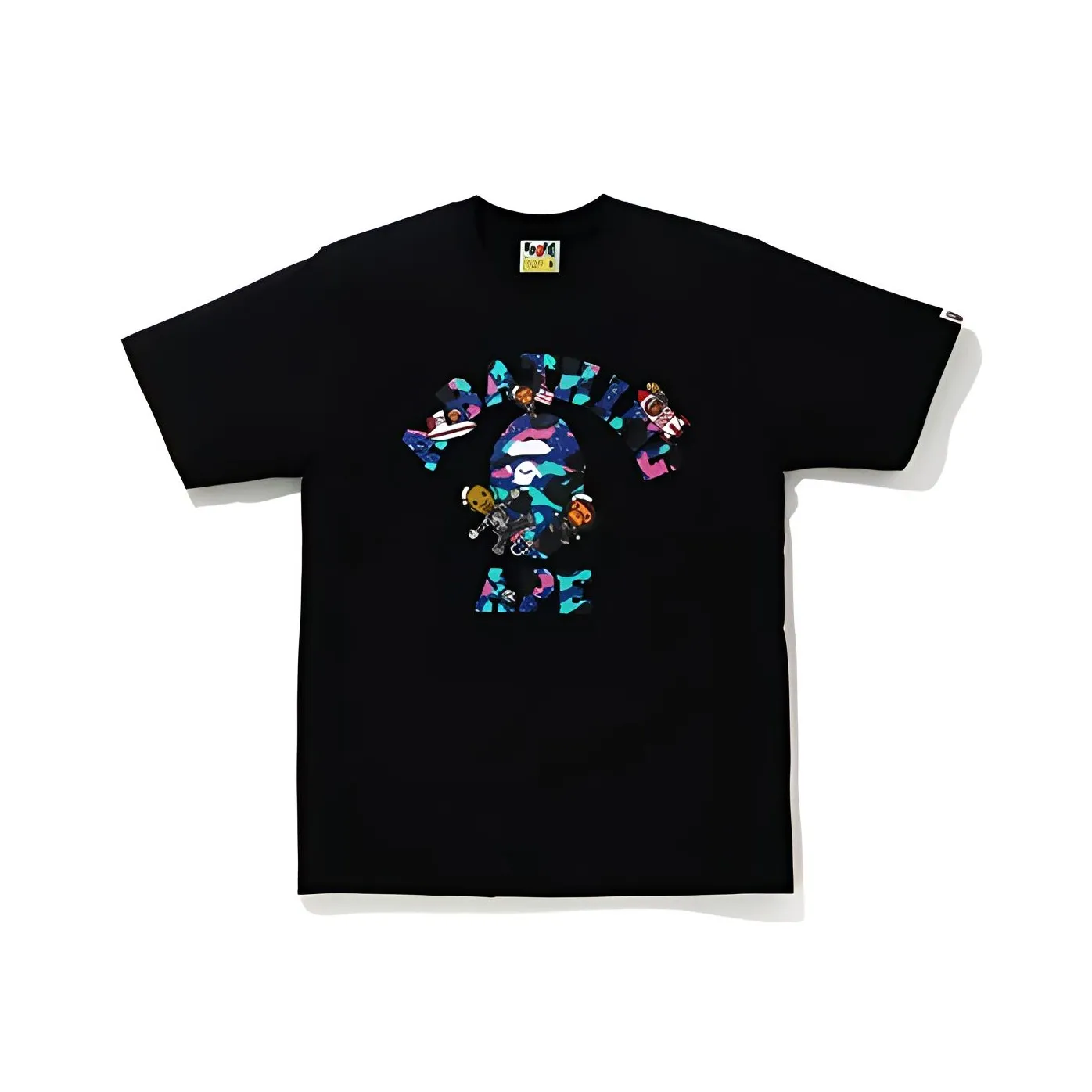 Bape X Kid Cudi College Moon Man Tee