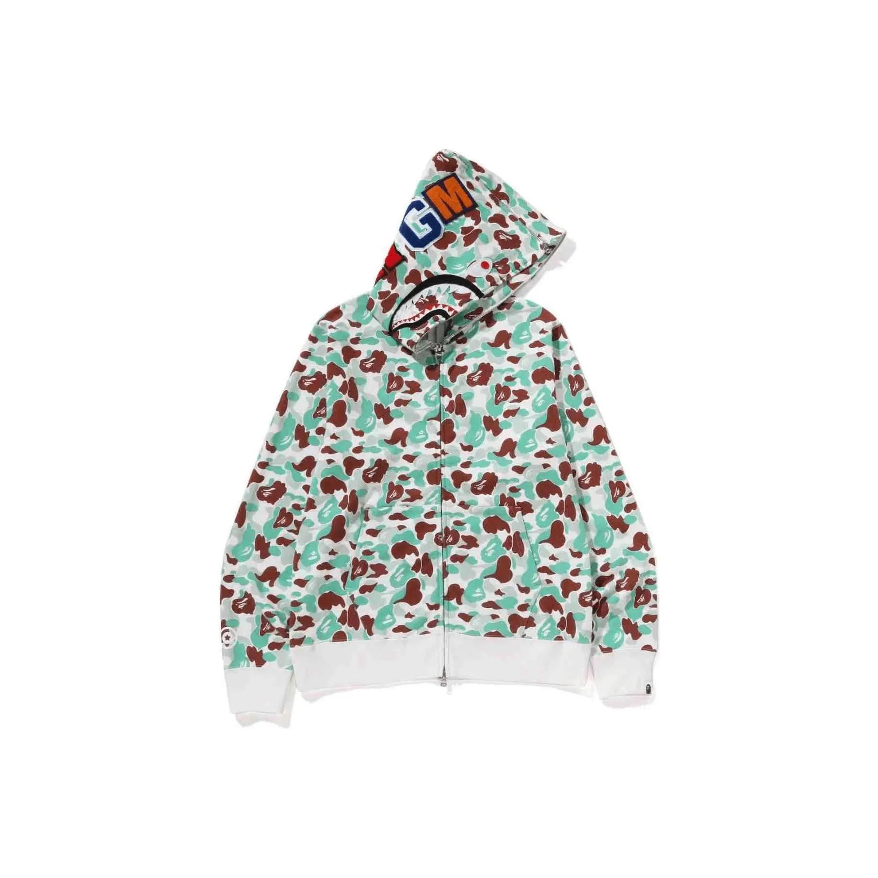 Bape Store Milan Separate Shark Full Zip Hoodie