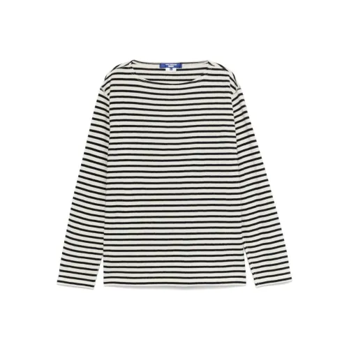 JUNYA WATANABE Белый и Черный Мужской Трикотаж