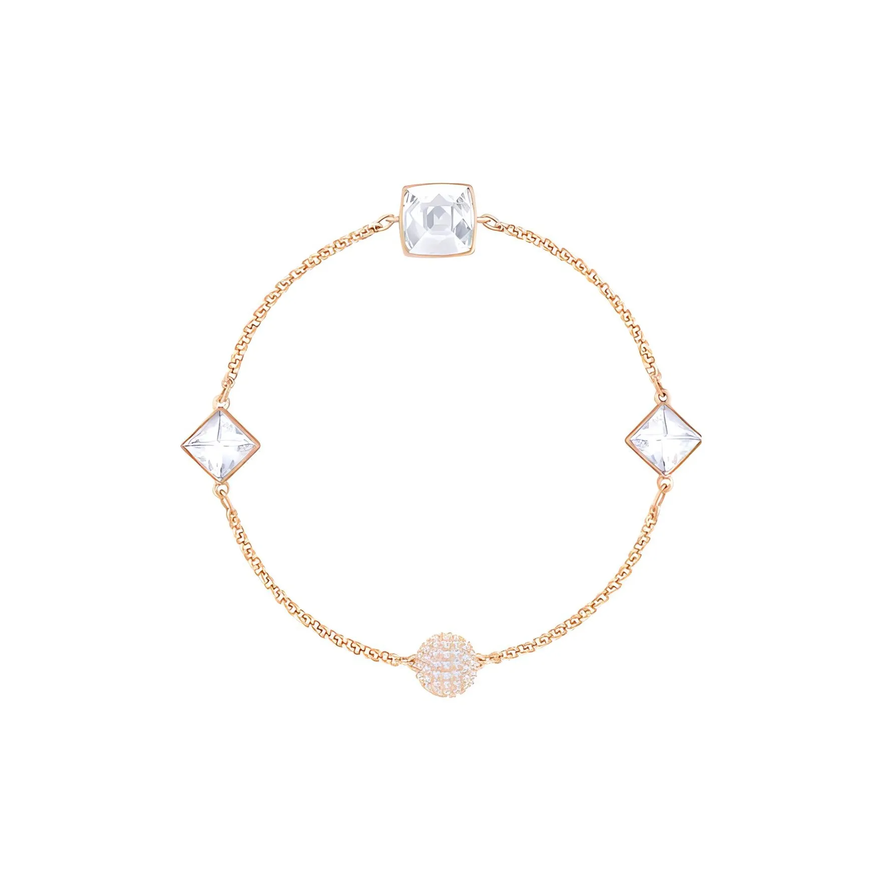 Swarovski Remix Bracelets Women's Rose Gold