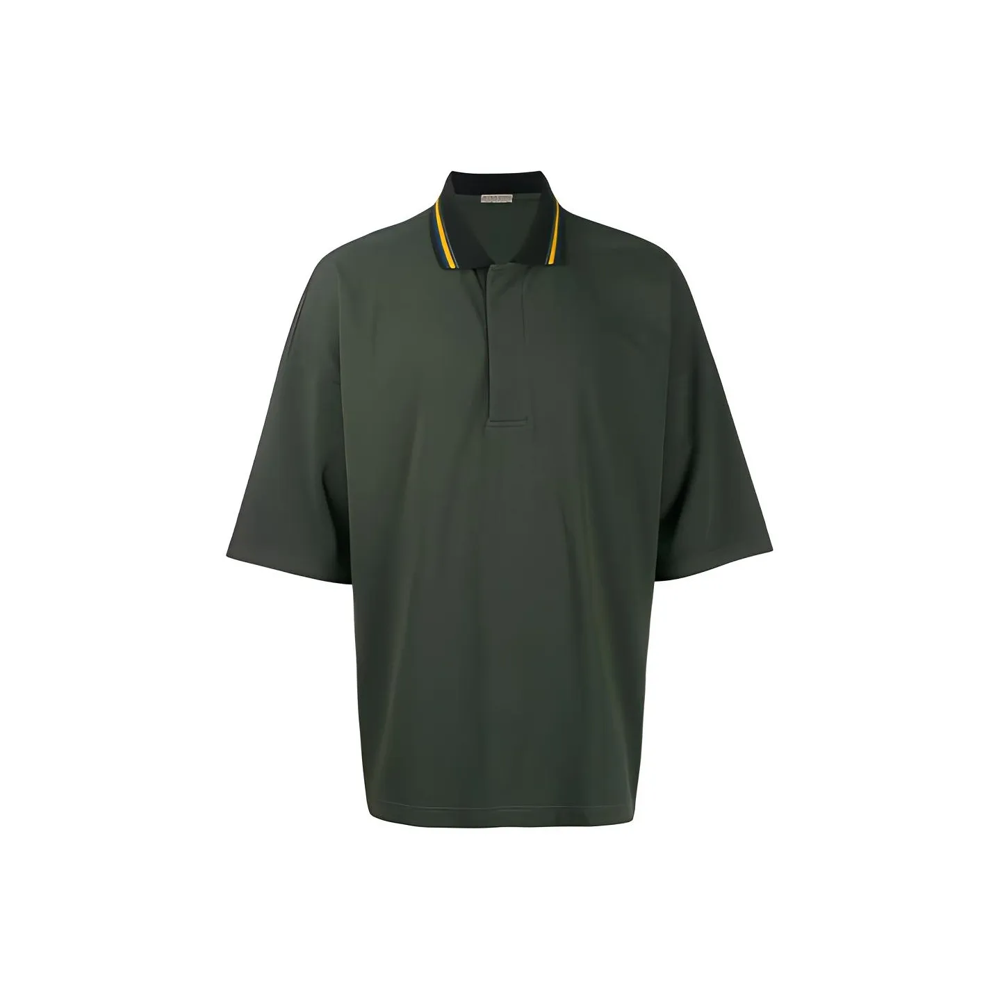 Bottega Veneta FW21 Поло Мужское Армейский Зеленый