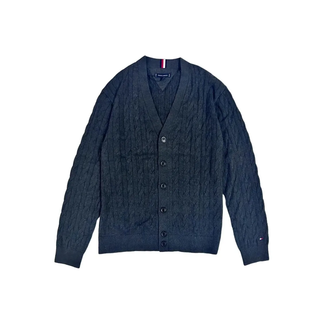 Tommy Hilfiger Трикотаж Мужской Темно-Серый