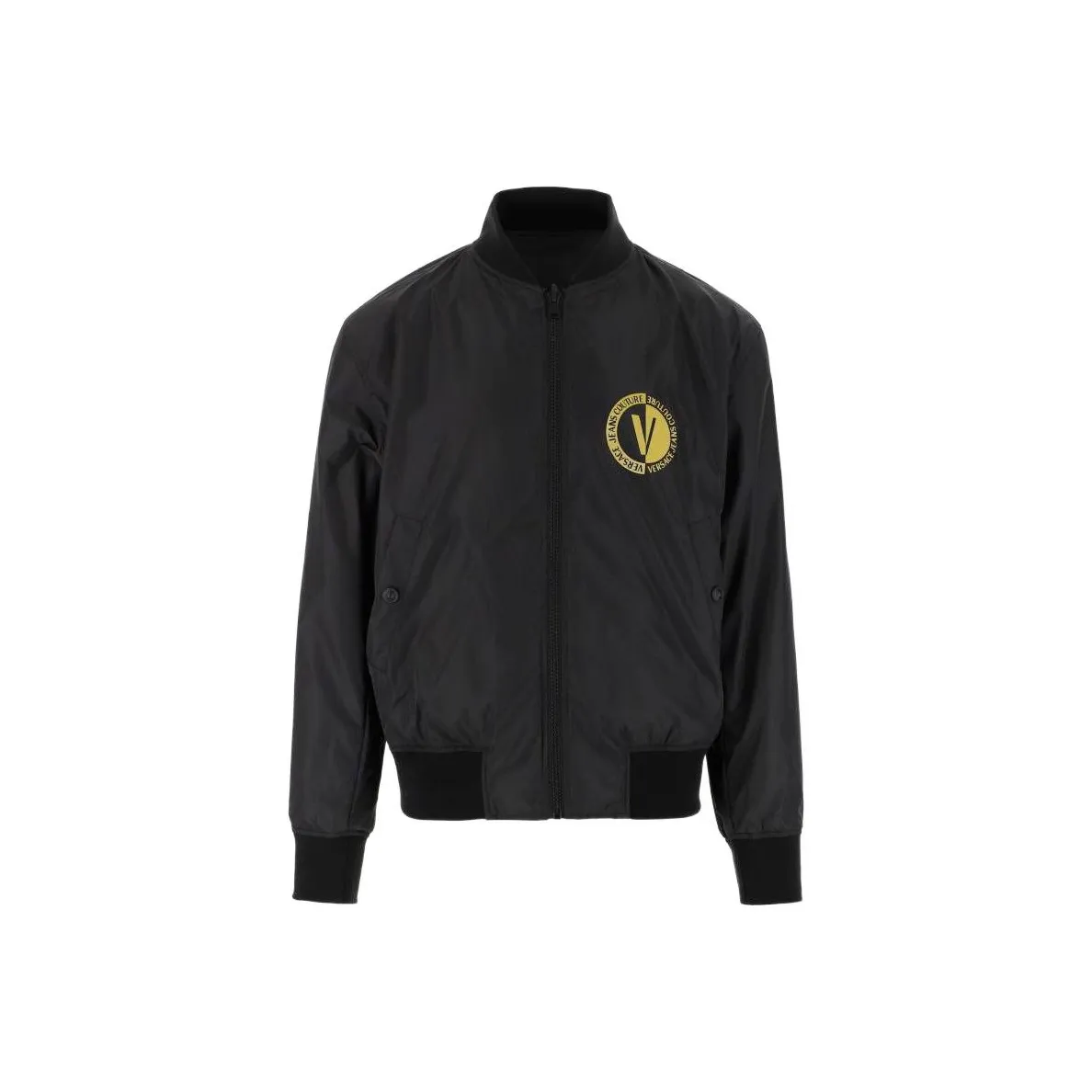 VERSACE JEANS COUTURE SS23 Куртки и Пальто Мужской Черный