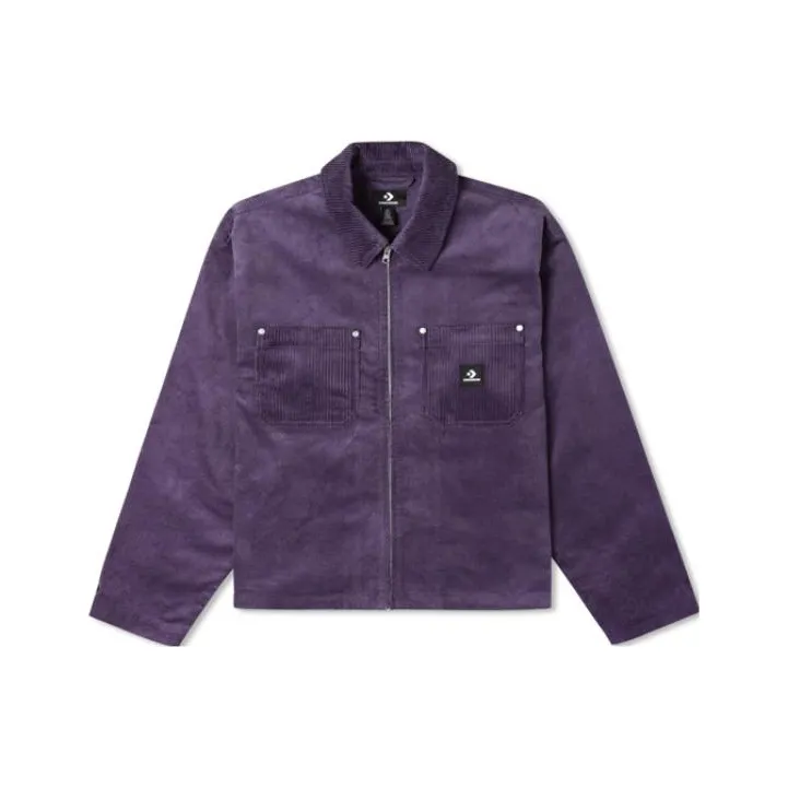 Converse Lightweight Shop Jacket Men's Purple