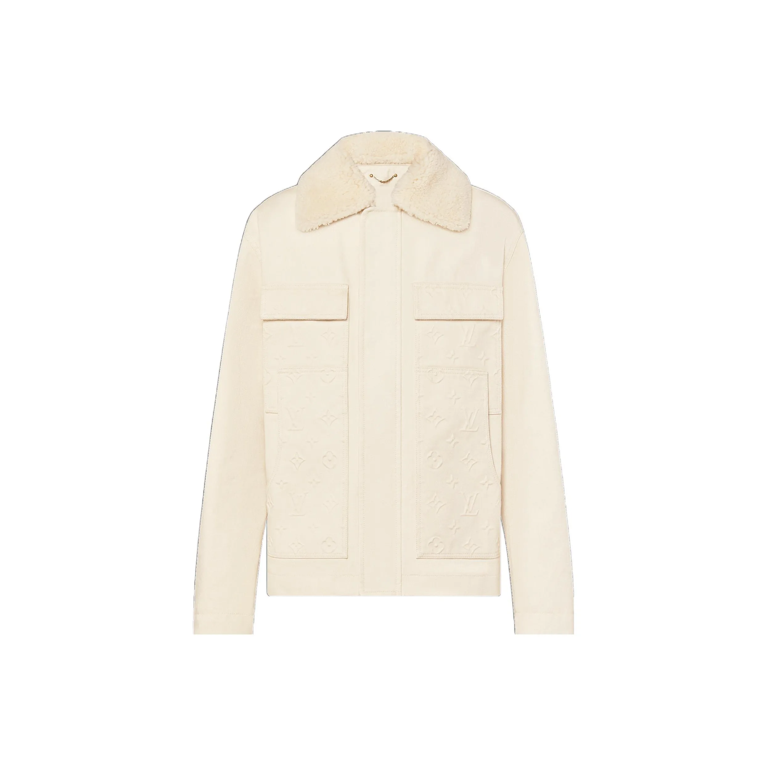 Lv Monogram Workwear Denim Jacket
