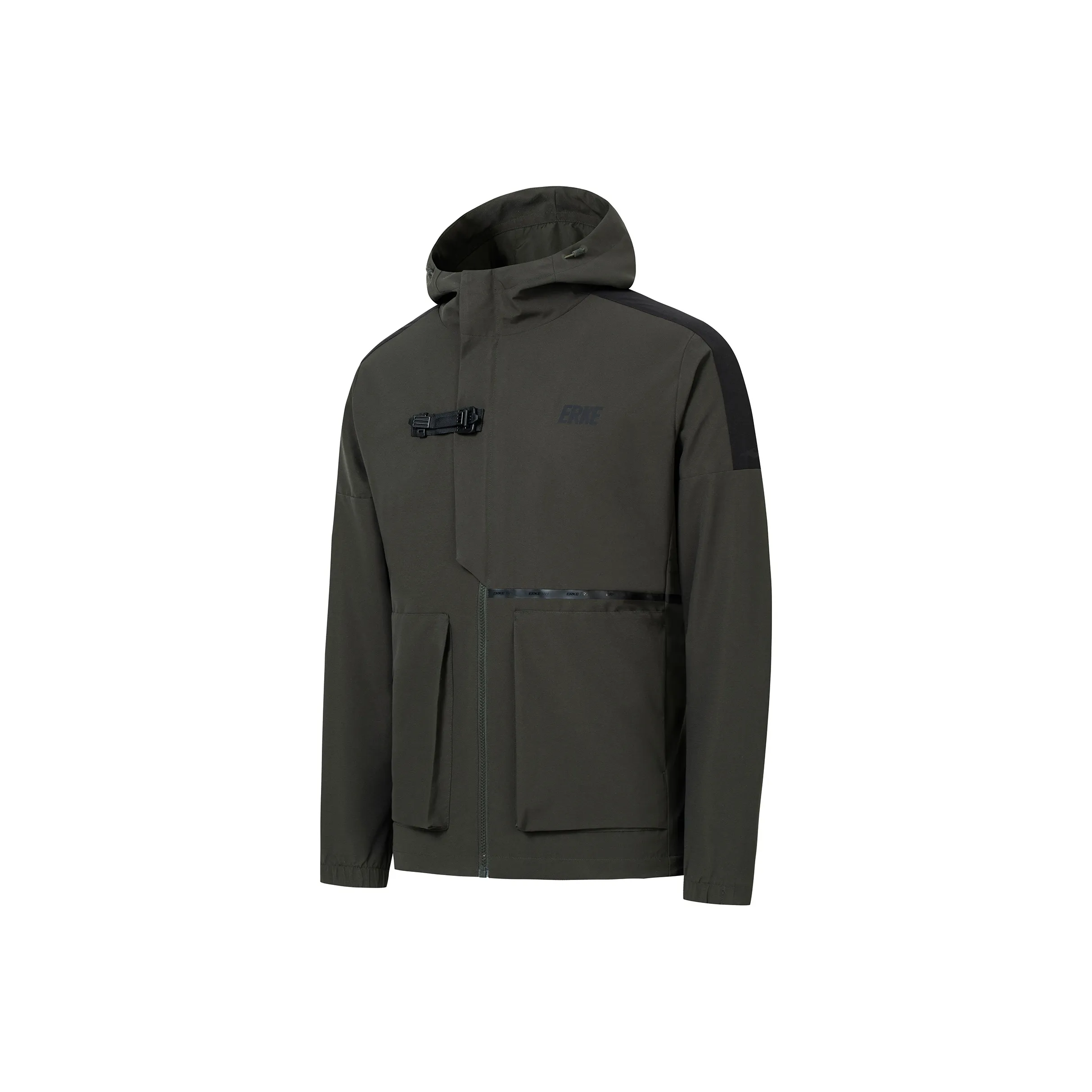 Erke Jacket Men's Shirt Rain Green