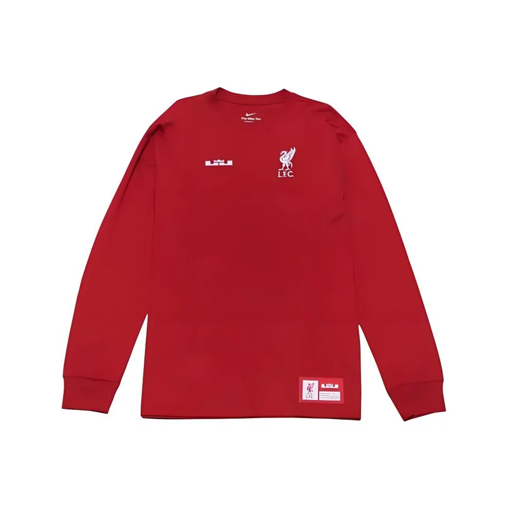 Nike LeBron X Liverpool F.C. Long Sleeve Max90 T shirt