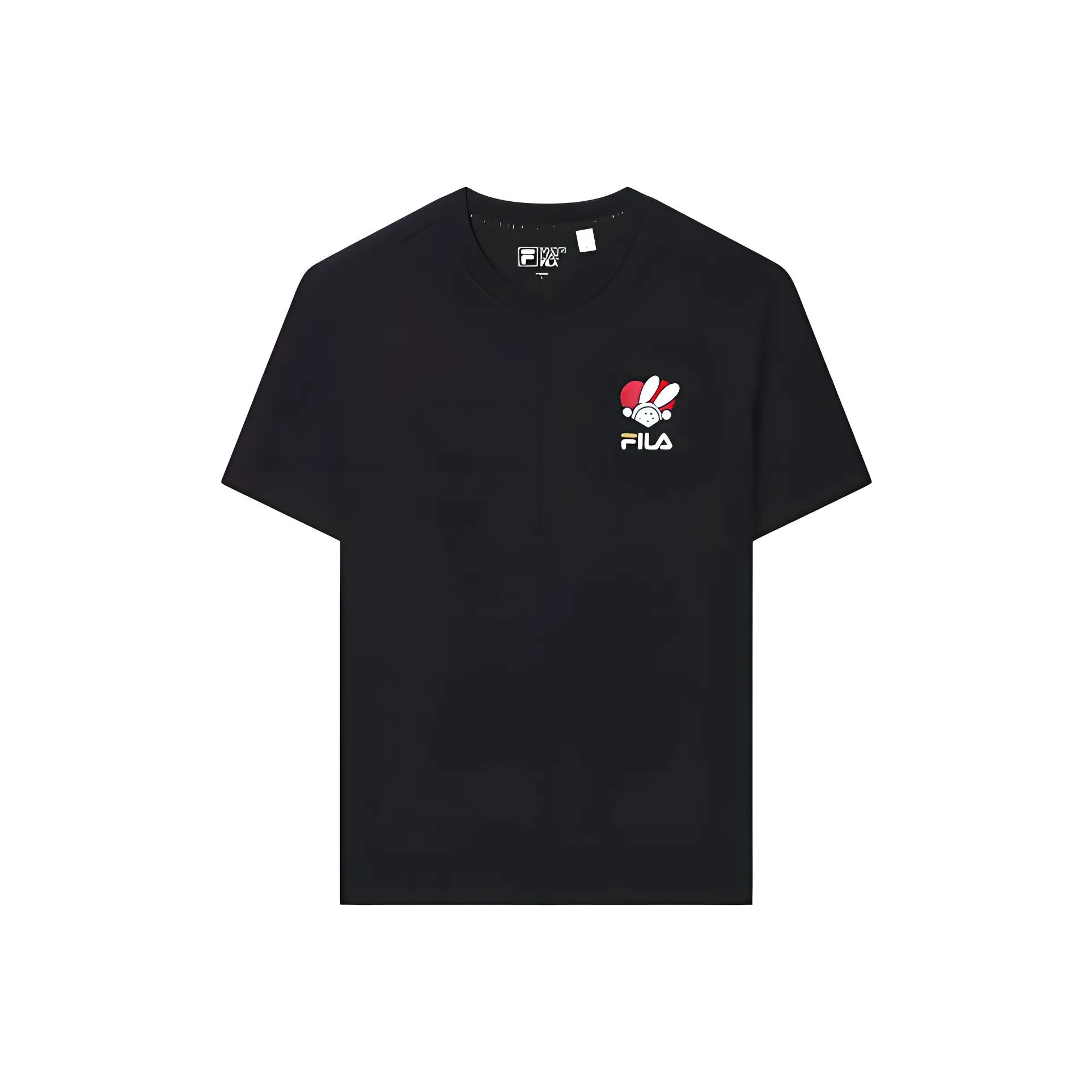 FILA CNY X Buer Rabbit T Shirt Unisex Jet Black