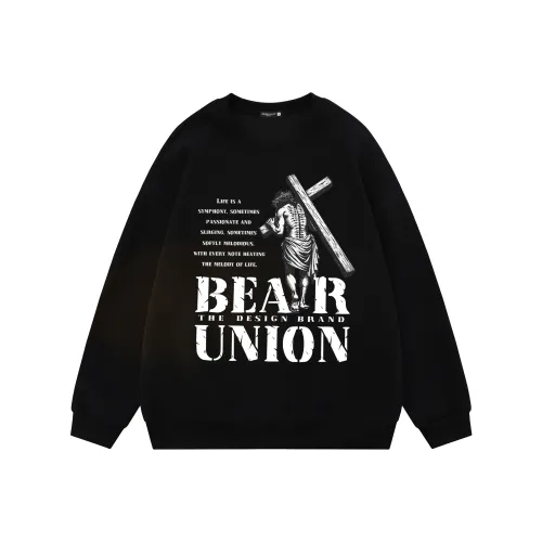 BEAR UNION Унисекс Свитшоты