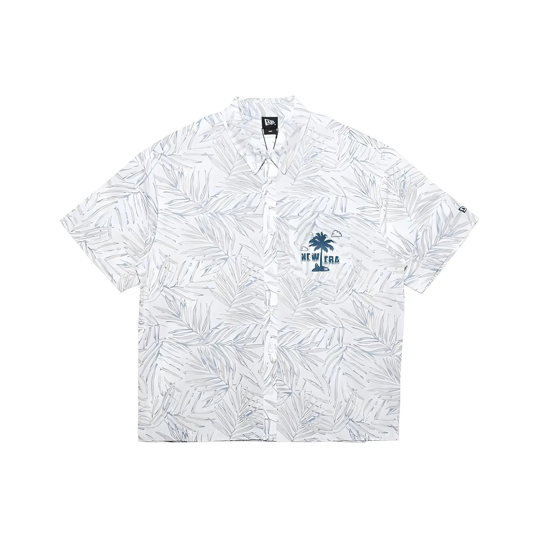 New Era Белый Унисекс Рубашки
