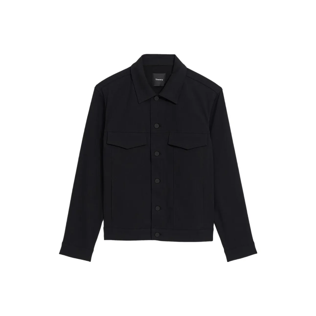 THEORY River Trucker Long Sleeved Jacket