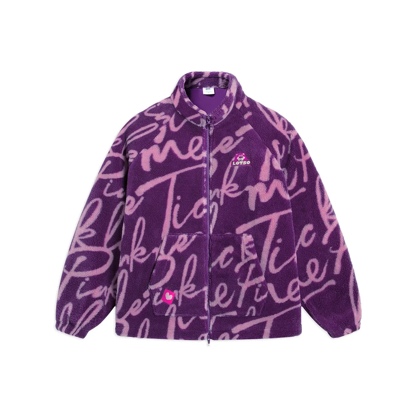 LiNing x Disney Jacket Unisex Purple/Lotus Purple Print