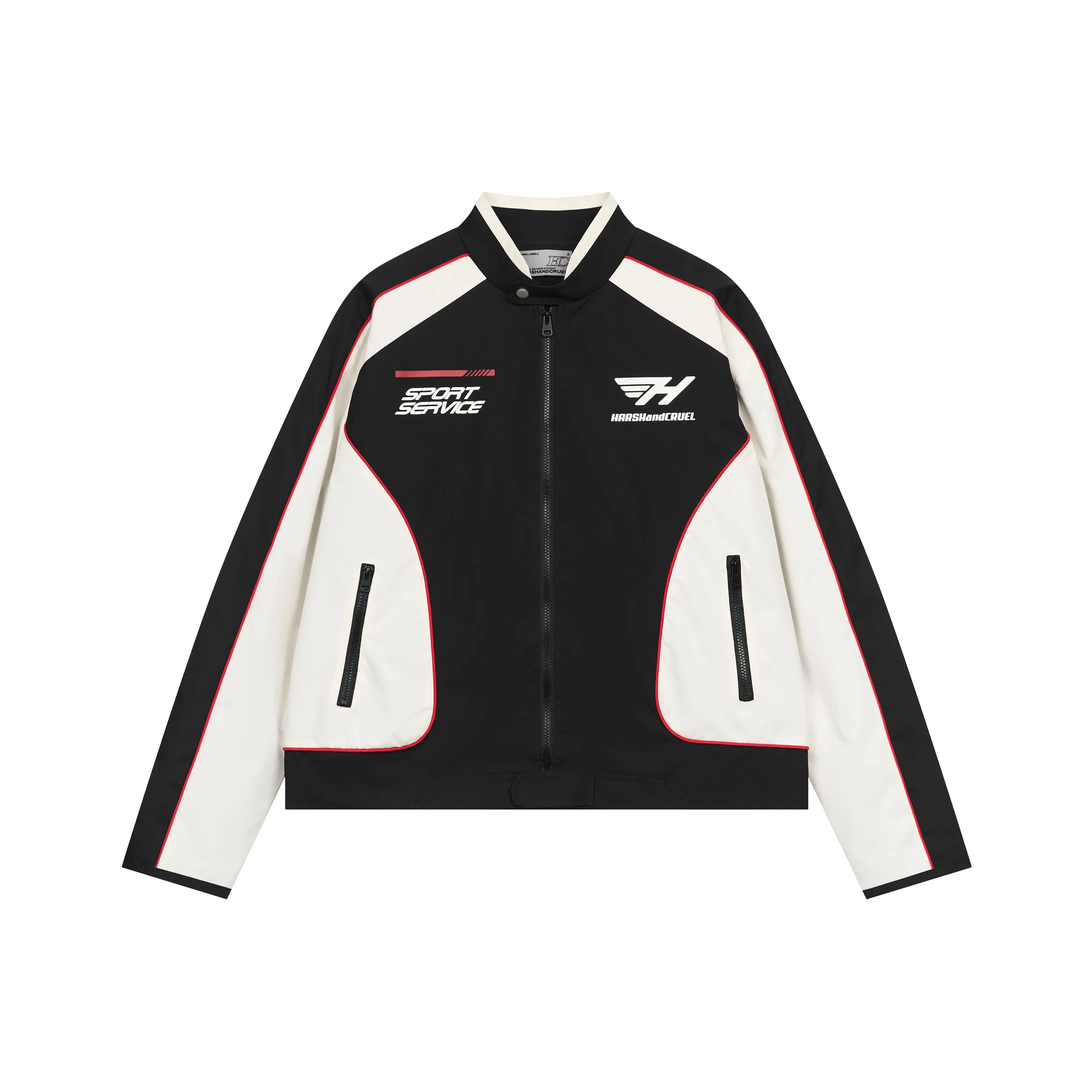 HARSH AND CRUEL Jacket Unisex Black