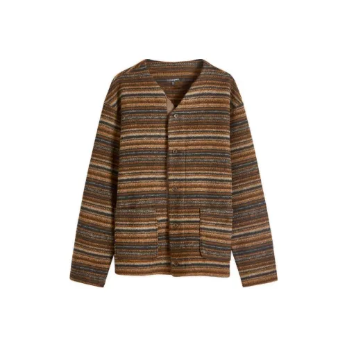 ENGINEERED GARMENTS Коричневый Мужской Трикотаж