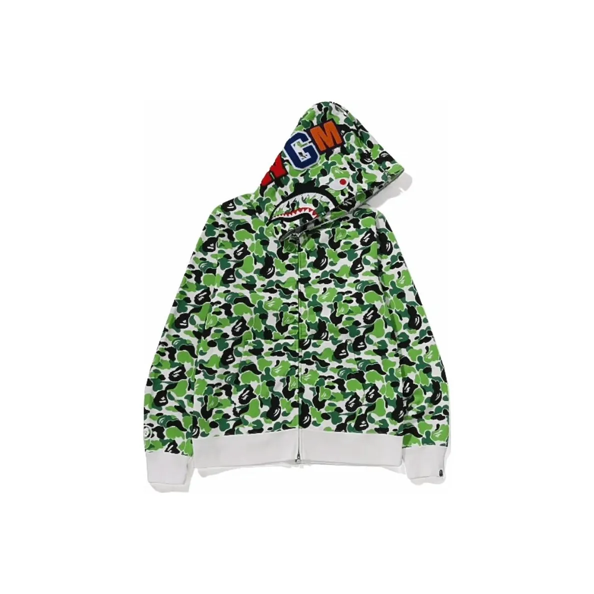 Bape Store Chengdu Separate Shark Full Zip Hoodie