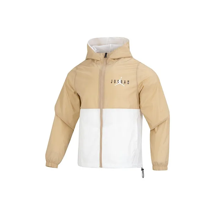 Jordan Jacket Men's White Yellow