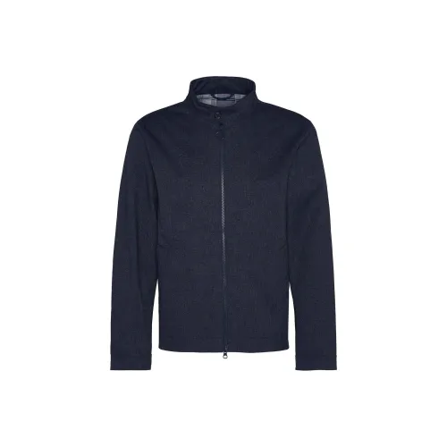 Barbour Мужские куртки морского синего цвета