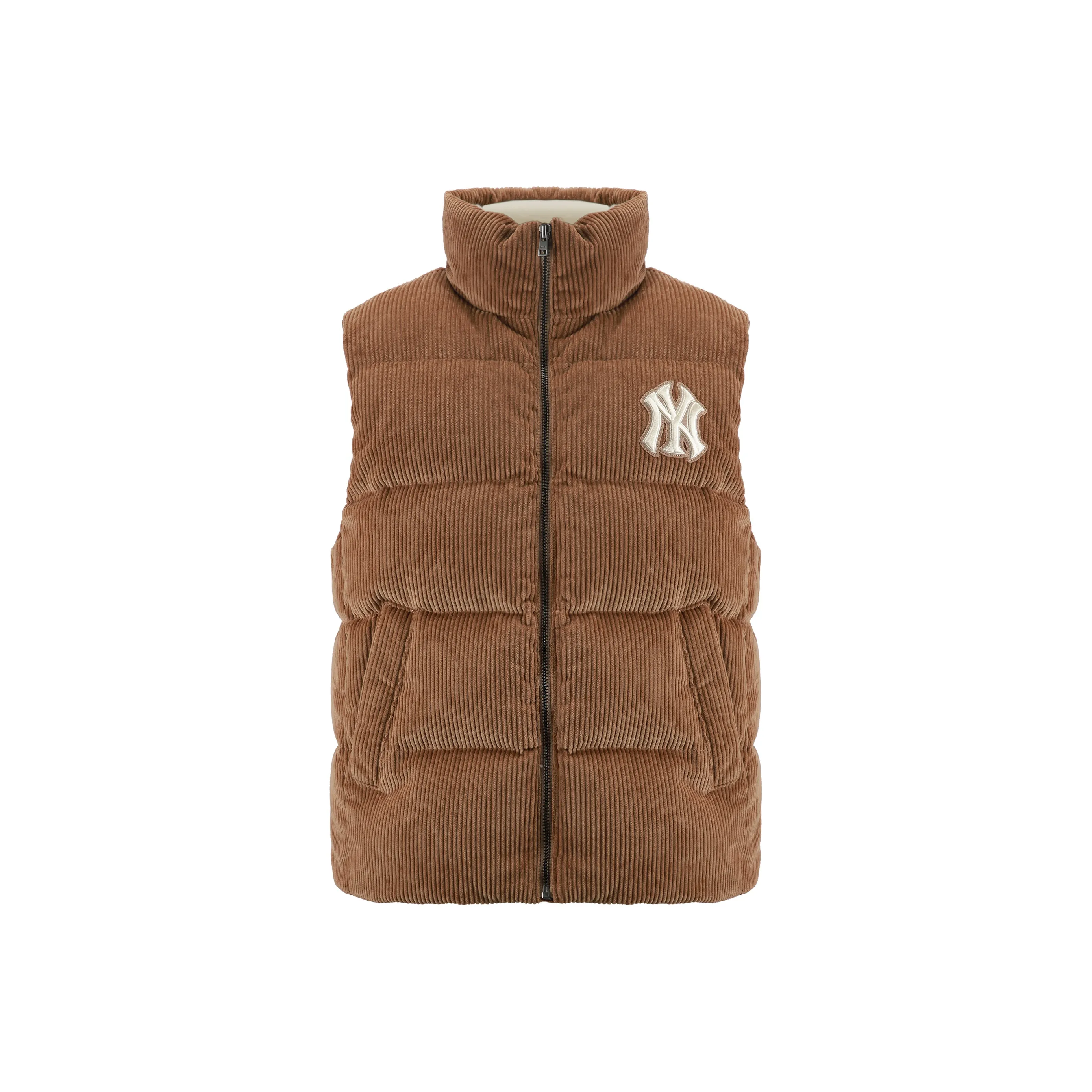 MLB New York Yankees Vests Unisex Khaki