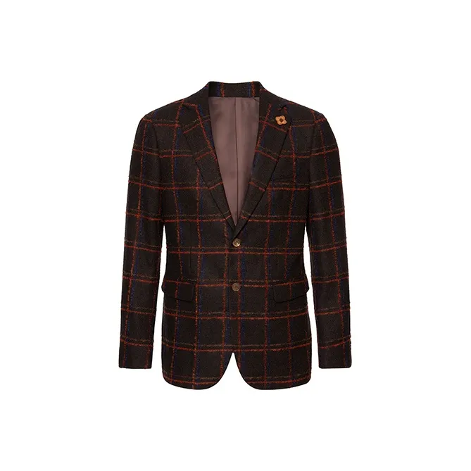 LIU·JO UOMO Оранжевая клетка Мужской Деловые костюмы