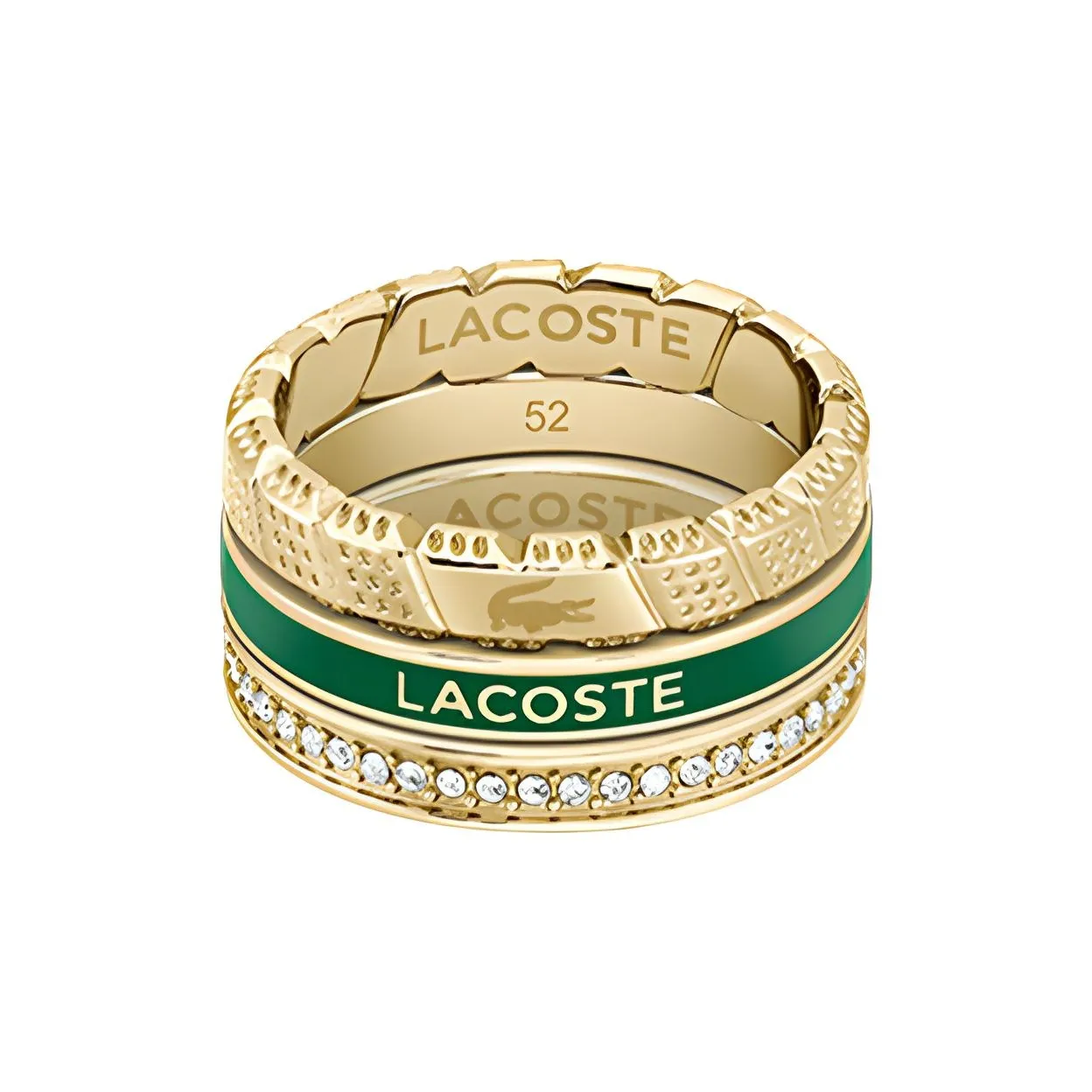 Кольца из нержавеющей стали LACOSTE Collaboration Женские