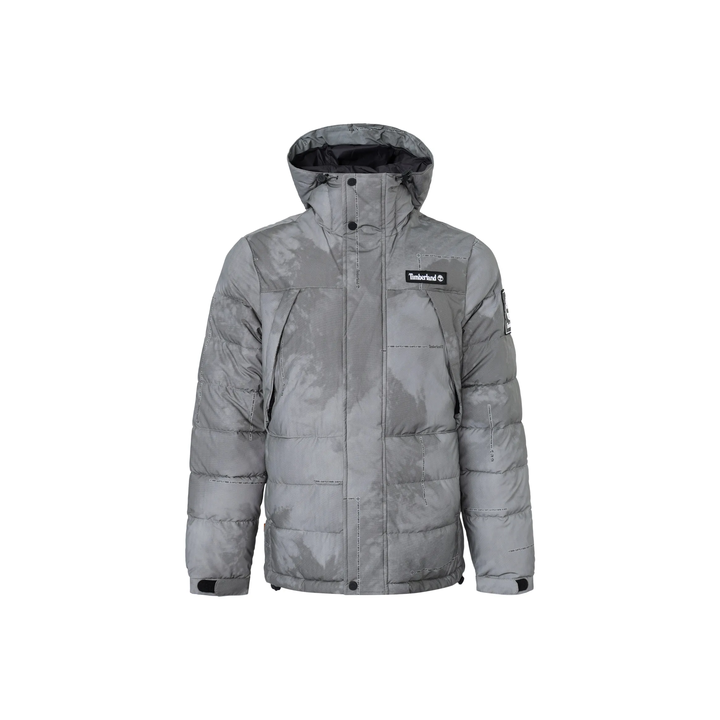 Timberland Хлопковый пуховик Мужской Серый