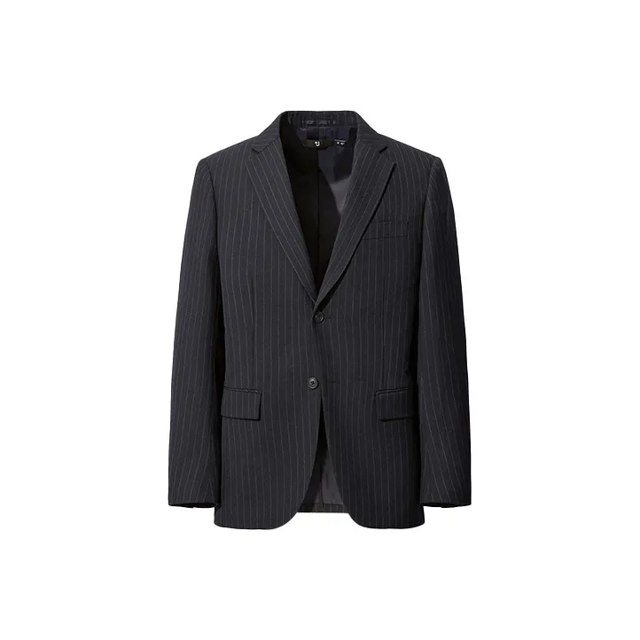 UNIQLO Бизнес-костюм мужской темно-синий