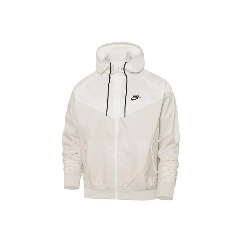 Nike Sportswear Windrunner Men's Hooded Jacket White