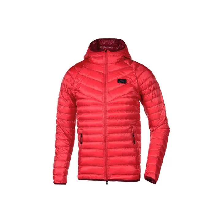 Nike Red Men's Down Jackets Nike Красный Мужской Пуховик