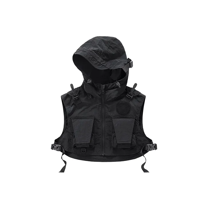 VIP Loose Fit Vest Unisex Black