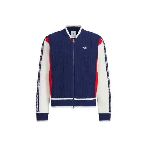adidas originals Кардиган Темно-синий Унисекс Трикотаж