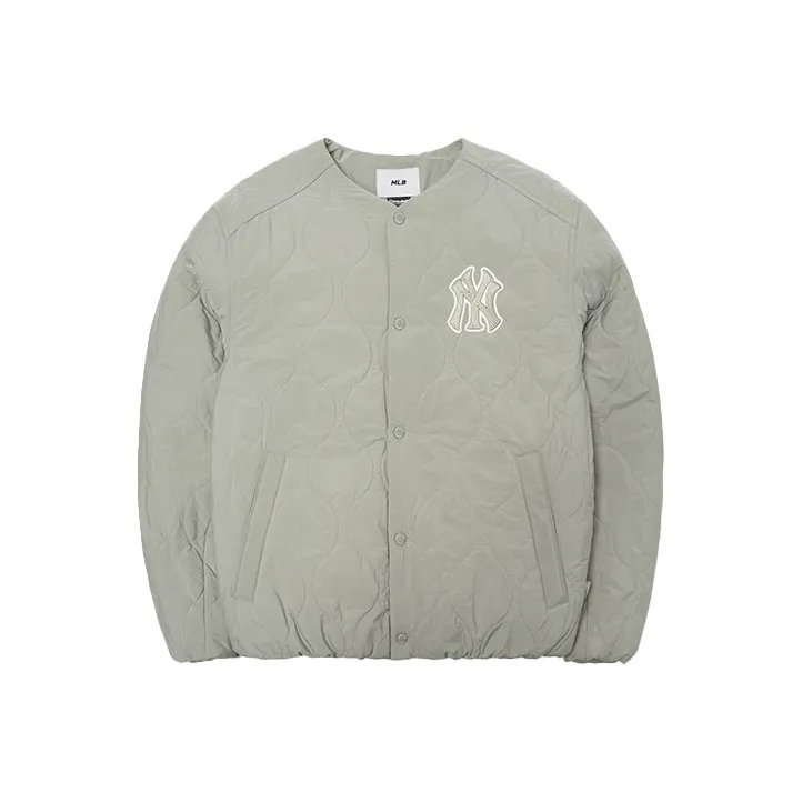 MLB Хлопковый пуховик Зимний Унисекс Легкий Зеленый