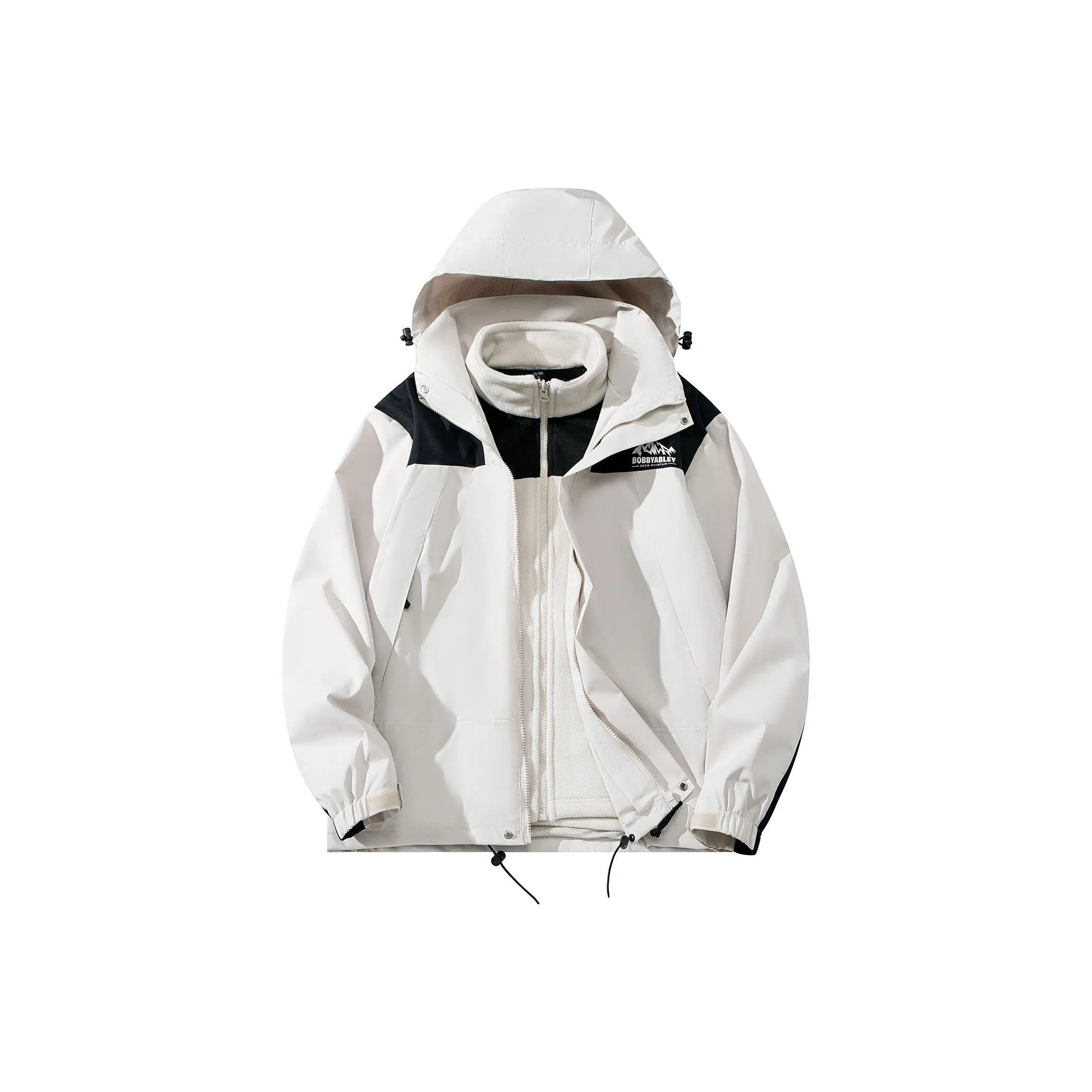 BOBBY ABLEY Водонепроницаемый и Ветрозащитный Куртки и Пальто Унисекс