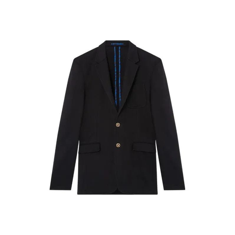 VERSACE Business Suits Men Black