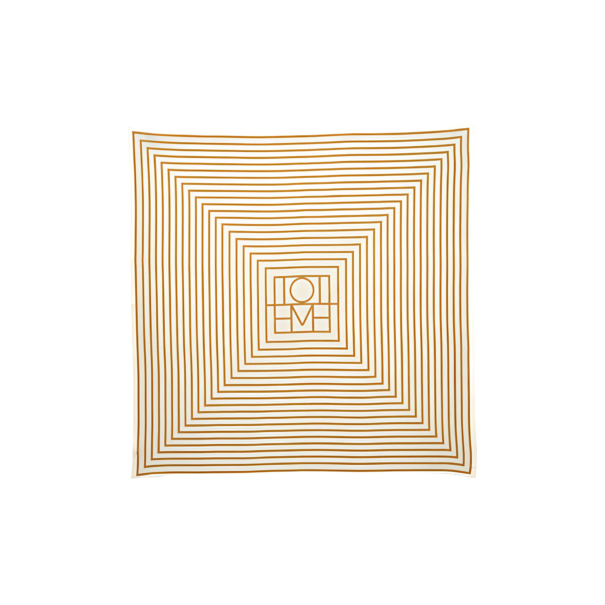 TOTEME Шелковые шарфы, цвет костяной белый, женские