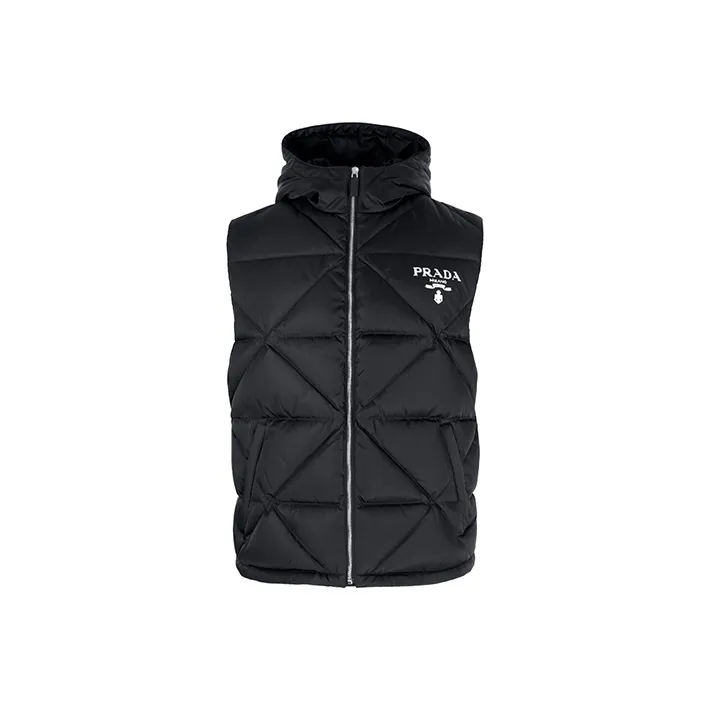 Prada Re-Nylon button-front raincoat