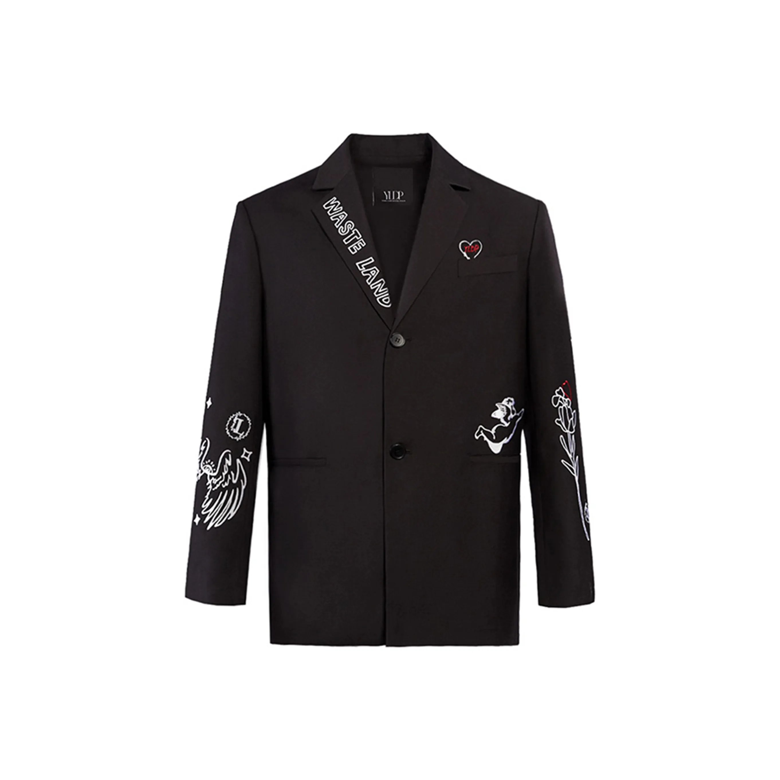 YLDP Business Suits Unisex Black