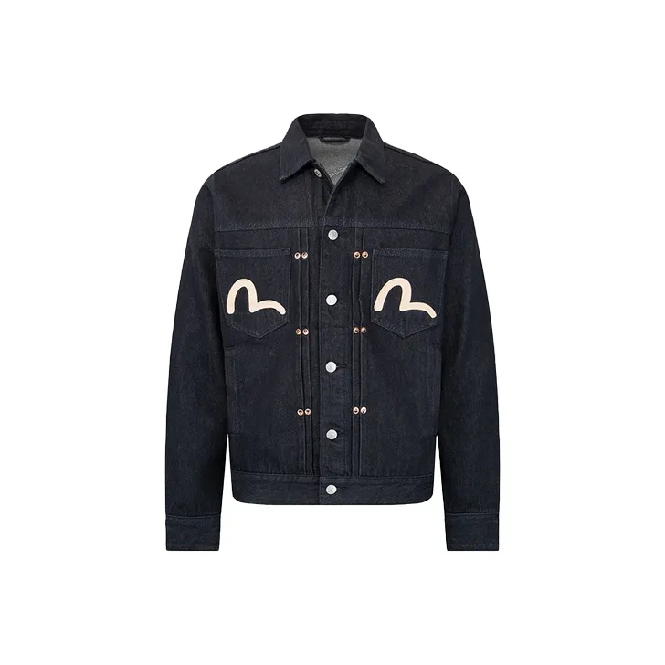 EVISU Denim Jacket Men's Denim Blue