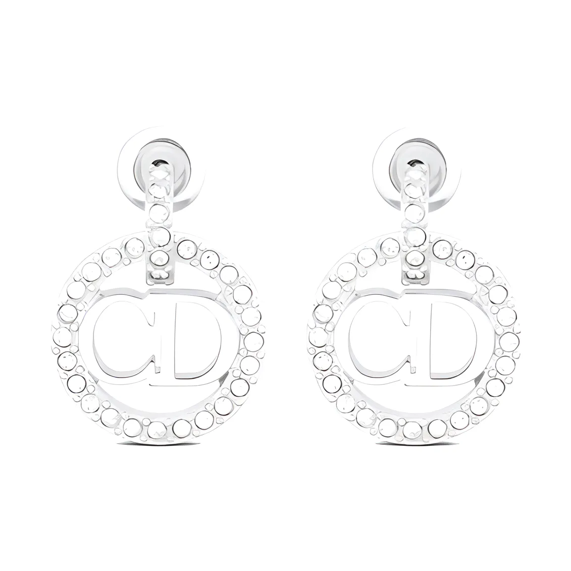 DIOR Серьги Серебряные Женские