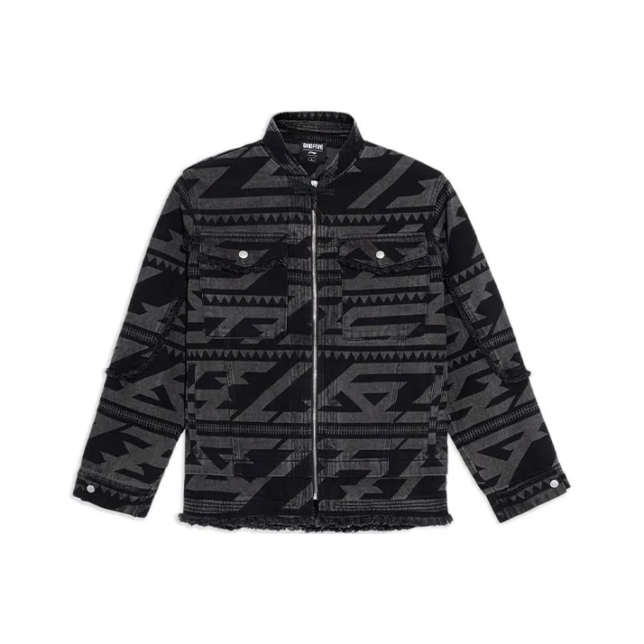 LiNing Badfive Denim Jacket Men's Black