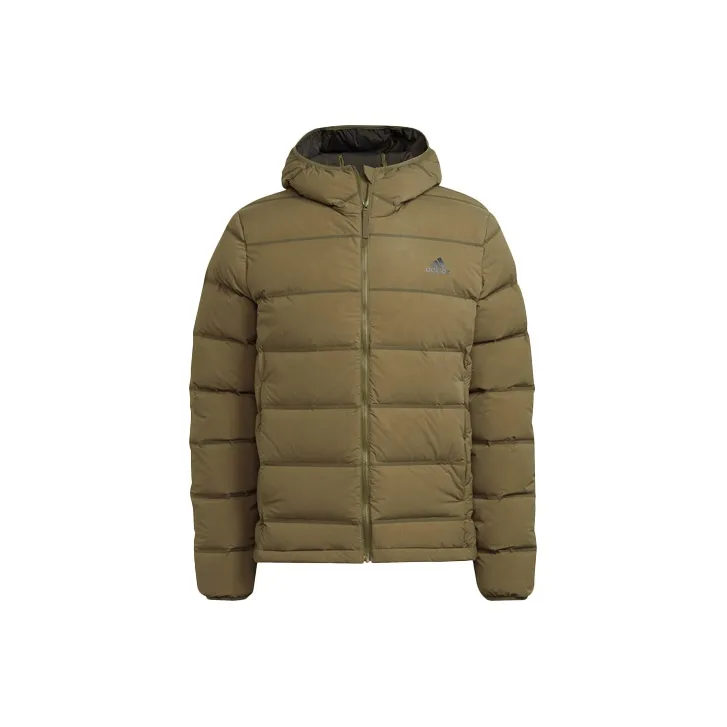 Adidas Helionic Пуховик Мужской Зеленый