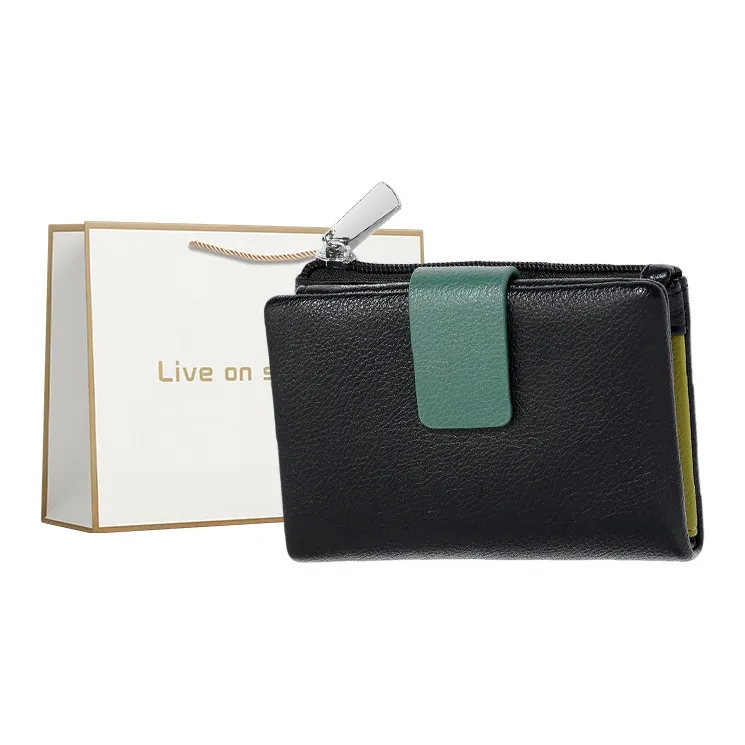 Холодный полиуретан (ПУ) кошелек женский многоцветный