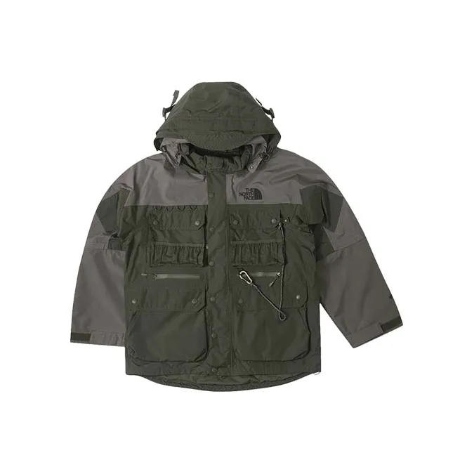 THE NORTH FACE UE Series Waterproof And Windproof Windbreaker Jacket Men's Green