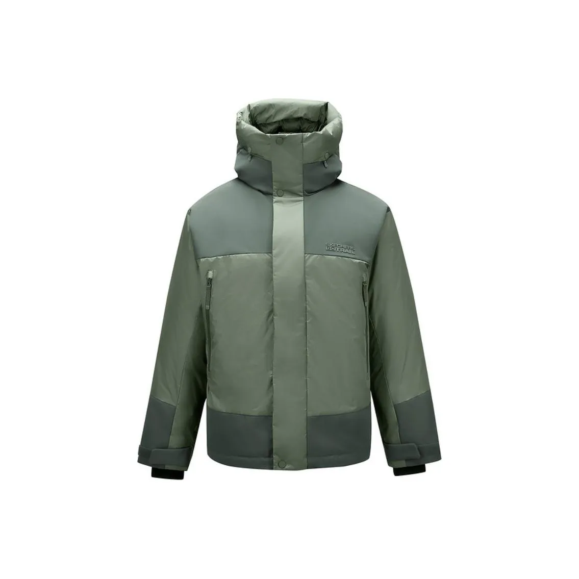 Skechers Mountain and Wild Outdoor Series Пуховик Мужской Flax Gray