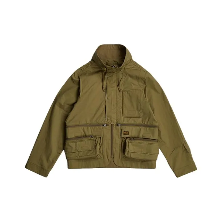 G-STAR RAW Jackets Men Smoky Olive Green
