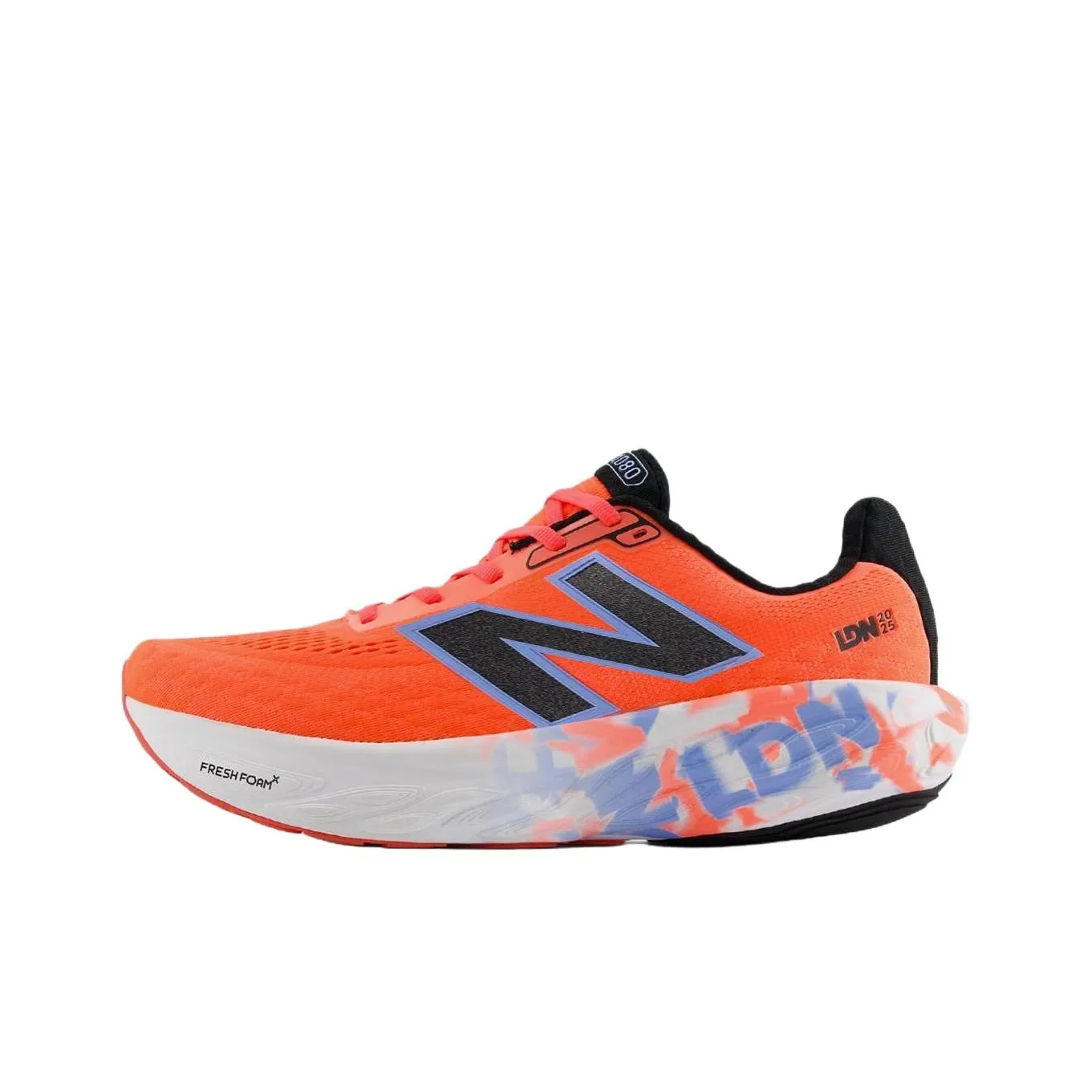 New Balance Fresh Foam X 1080 V14 Low Top Casual Running Shoes Men's Orange